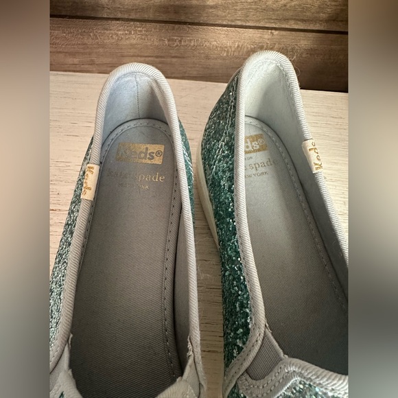 Keds X Kate Spade ♠️ | Triple Decker Glittery Slip-On sneakers - Picture 6 of 7
